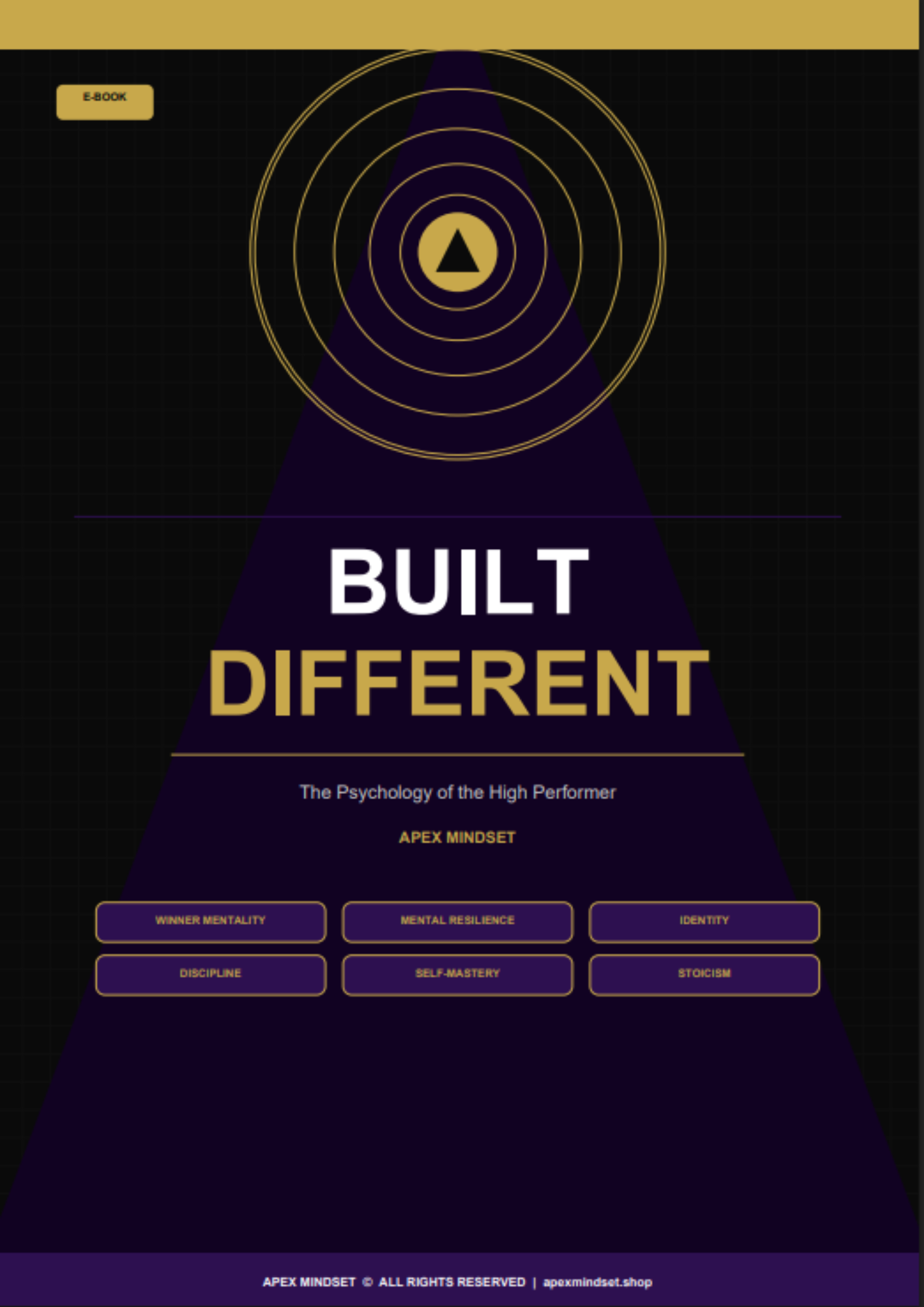 The Apex Mentality e-book ,,Built Different"