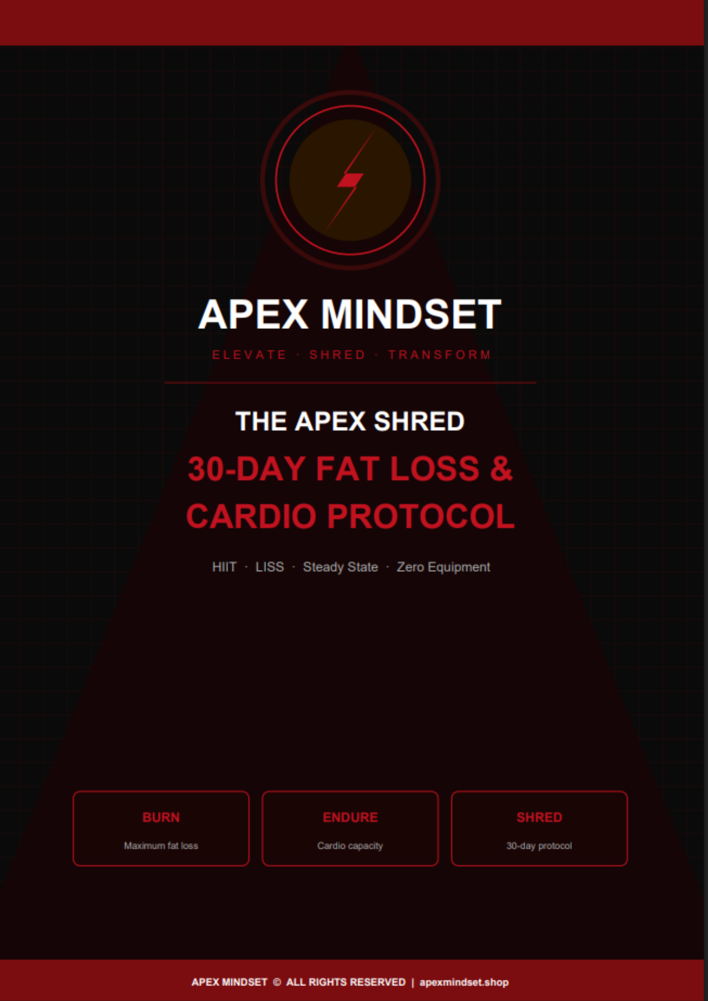 The Apex New Product Line Bundle (Limited offer)